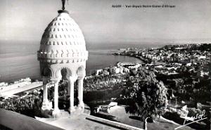 ALGER - VUE DEPUIS NOTRE-DAME D'AFRIQUE